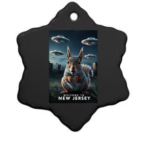 Drones New Jersey Ufo Uap Alien Invasion Ceramic Star Ornament