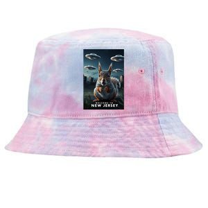 Drones New Jersey Ufo Uap Alien Invasion Tie-Dyed Bucket Hat