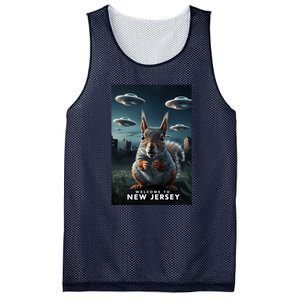 Drones New Jersey Ufo Uap Alien Invasion Mesh Reversible Basketball Jersey Tank