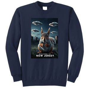 Drones New Jersey Ufo Uap Alien Invasion Tall Sweatshirt