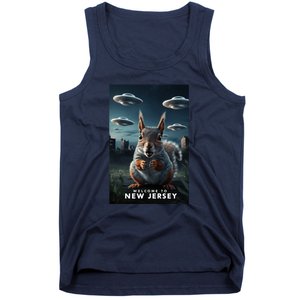 Drones New Jersey Ufo Uap Alien Invasion Tank Top