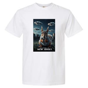 Drones New Jersey Ufo Uap Alien Invasion Garment-Dyed Heavyweight T-Shirt