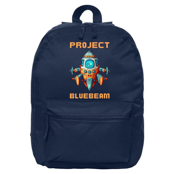 Drones New Jersey Ufo Uap Alien Invasion Project Bluebeam 16 in Basic Backpack