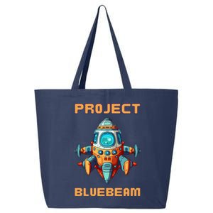 Drones New Jersey Ufo Uap Alien Invasion Project Bluebeam 25L Jumbo Tote