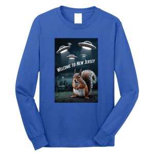 Drones New Jersey Ufo Uap Alien Invasion Long Sleeve Shirt