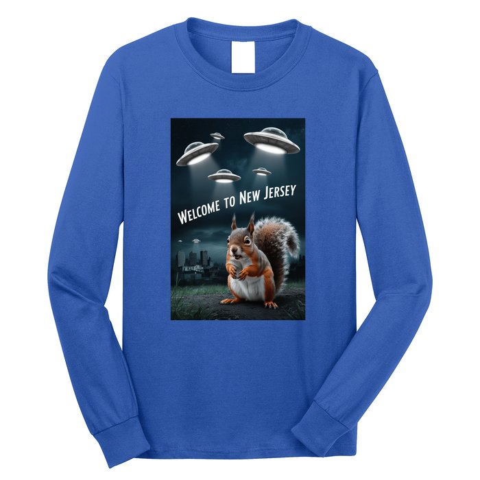 Drones New Jersey Ufo Uap Alien Invasion Long Sleeve Shirt