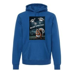 Drones New Jersey Ufo Uap Alien Invasion Premium Hoodie