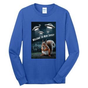 Drones New Jersey Ufo Uap Alien Invasion Tall Long Sleeve T-Shirt