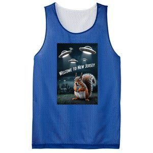 Drones New Jersey Ufo Uap Alien Invasion Mesh Reversible Basketball Jersey Tank