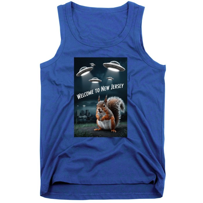 Drones New Jersey Ufo Uap Alien Invasion Tank Top