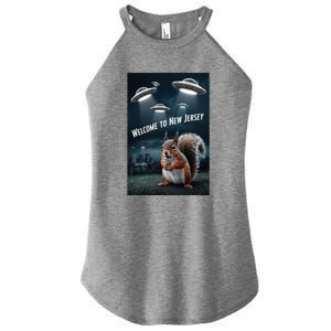 Drones New Jersey Ufo Uap Alien Invasion Women's Perfect Tri Rocker Tank