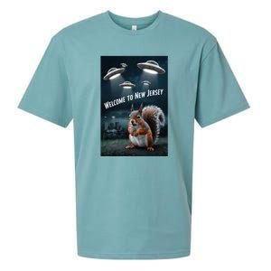 Drones New Jersey Ufo Uap Alien Invasion Sueded Cloud Jersey T-Shirt