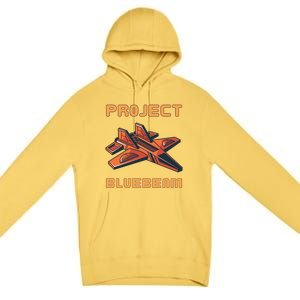 Drones New Jersey Ufo Uap Alien Invasion Project Bluebeam Premium Pullover Hoodie