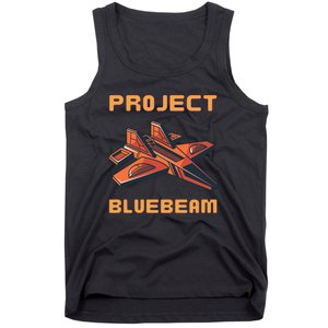 Drones New Jersey Ufo Uap Alien Invasion Project Bluebeam Tank Top