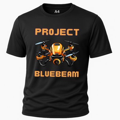 Drones New Jersey Ufo Uap Alien Invasion Project Bluebeam Performance Shirt