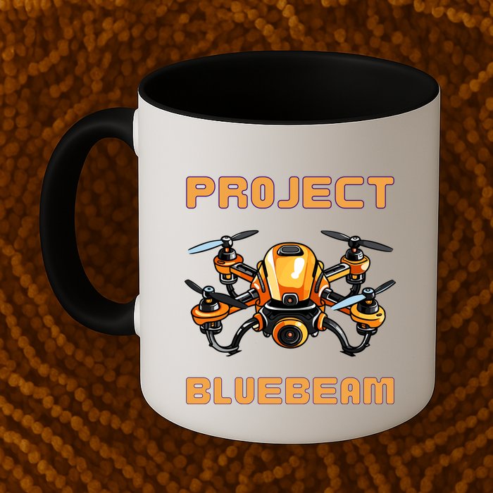 Drones New Jersey Ufo Uap Alien Invasion Project Bluebeam Mug