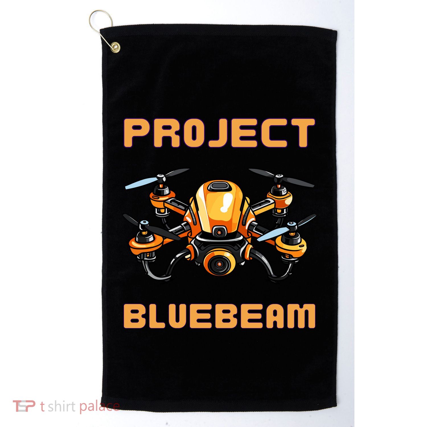 Drones New Jersey Ufo Uap Alien Invasion Project Bluebeam Golf Towel
