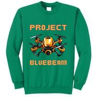 Drones New Jersey Ufo Uap Alien Invasion Project Bluebeam Sweatshirt