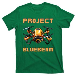 Drones New Jersey Ufo Uap Alien Invasion Project Bluebeam T-Shirt