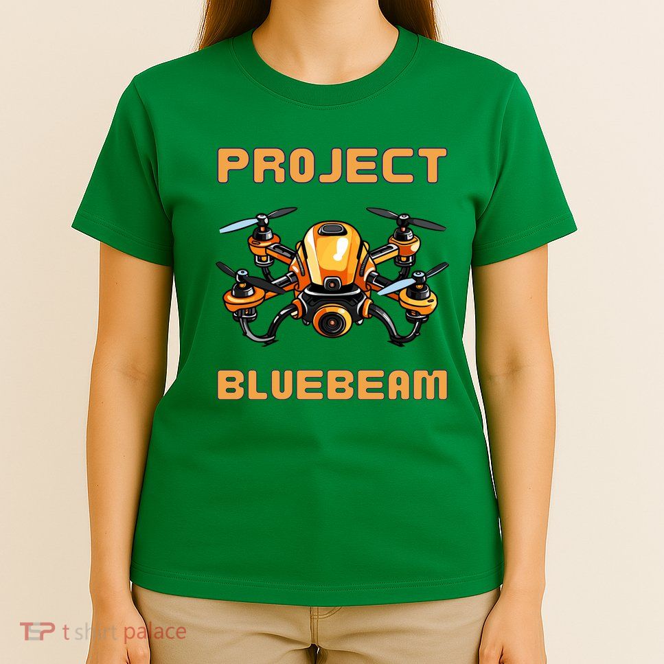 Drones New Jersey Ufo Uap Alien Invasion Project Bluebeam T-Shirt
