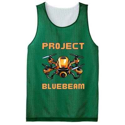 Drones New Jersey Ufo Uap Alien Invasion Project Bluebeam Mesh Reversible Basketball Jersey Tank