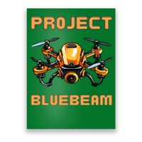 Drones New Jersey Ufo Uap Alien Invasion Project Bluebeam Poster