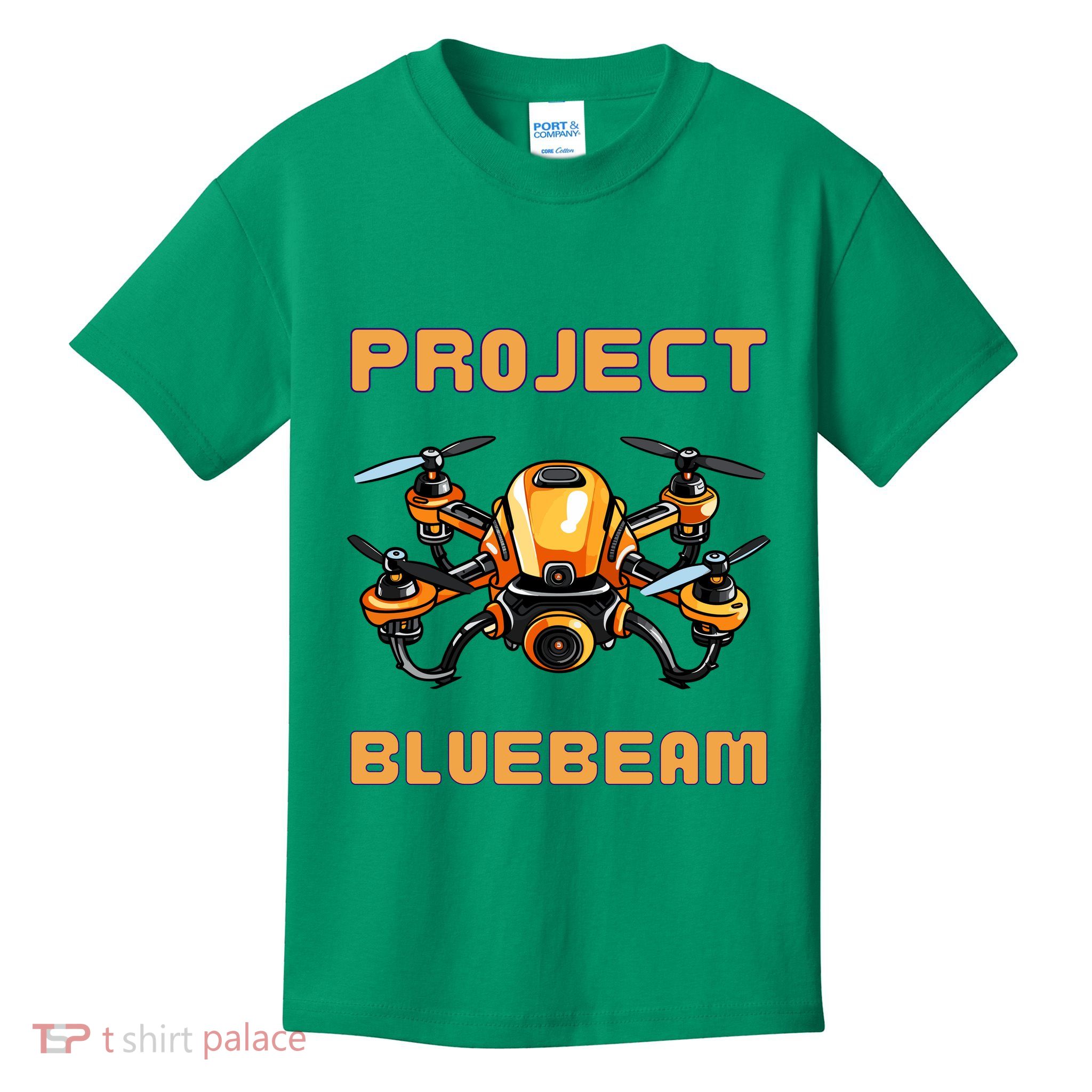 Drones New Jersey Ufo Uap Alien Invasion Project Bluebeam Kids T-Shirt