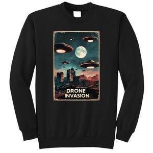 Drones New Jersey Ufo Uap Alien Invasion Sweatshirt