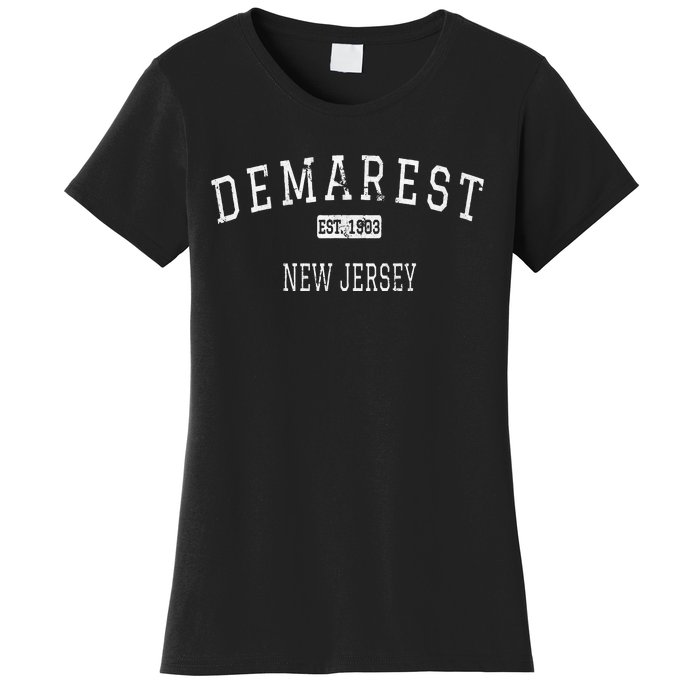 Demarest New Jersey Nj Vintage Women's T-Shirt