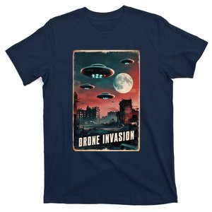 Drones New Jersey Ufo Uap Alien Invasion T-Shirt