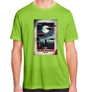 Drones New Jersey Ufo Uap Alien Invasion Adult ChromaSoft Performance T-Shirt