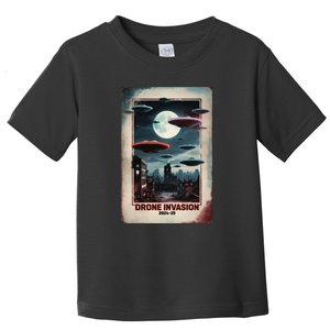 Drones New Jersey Ufo Uap Alien Invasion Toddler T-Shirt