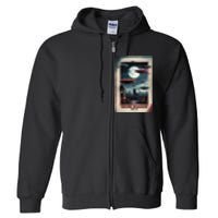 Drones New Jersey Ufo Uap Alien Invasion Full Zip Hoodie