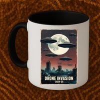 Drones New Jersey Ufo Uap Alien Invasion Mug