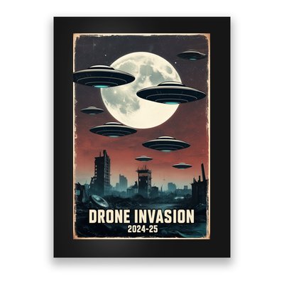 Drones New Jersey Ufo Uap Alien Invasion Poster