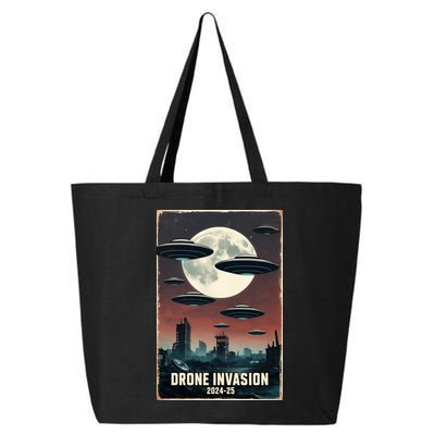 Drones New Jersey Ufo Uap Alien Invasion 25L Jumbo Tote