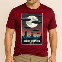 Drones New Jersey Ufo Uap Alien Invasion Cooling Performance Crew T-Shirt