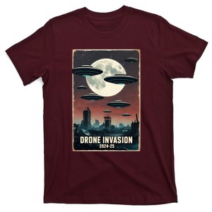 Drones New Jersey Ufo Uap Alien Invasion T-Shirt