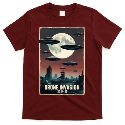 Drones New Jersey Ufo Uap Alien Invasion T-Shirt