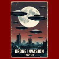 Drones New Jersey Ufo Uap Alien Invasion Cooling Performance Long Sleeve Crew