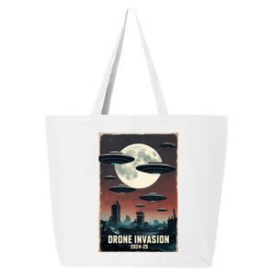 Drones New Jersey Ufo Uap Alien Invasion 25L Jumbo Tote