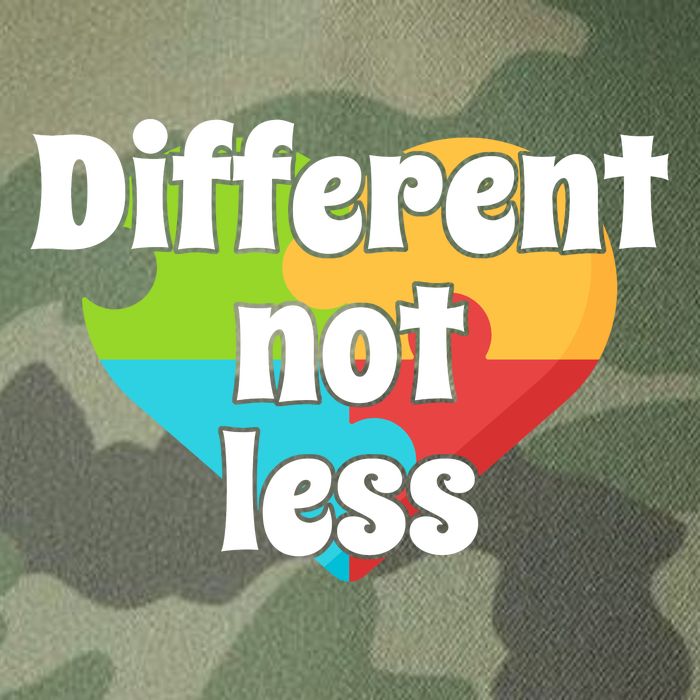 Different Not Less Autism Awareness Legacy Tie Dye Trucker Hat