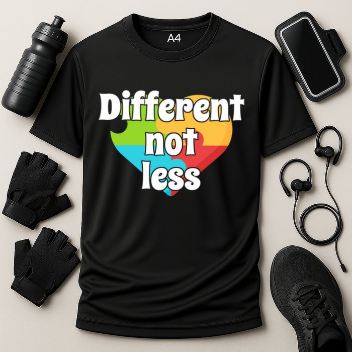 Different Not Less Autism Awareness Performance Shirt