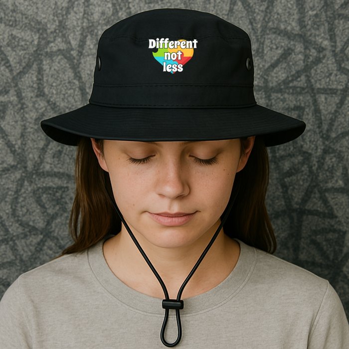Different Not Less Autism Awareness Bucket Hat