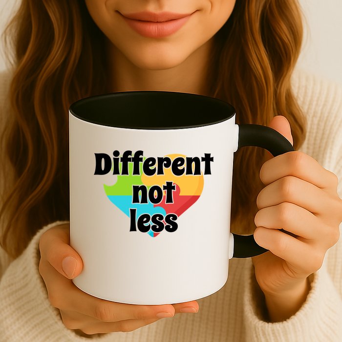 Different Not Less Autism Awareness Mug