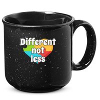 Different Not Less Autism Awareness 15oz Campfire Ceramic Mug