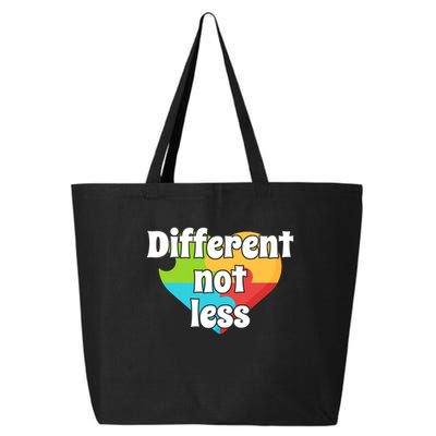 Different Not Less Autism Awareness 25L Jumbo Tote