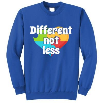 Different Not Less Autism Awareness Sweatshirt