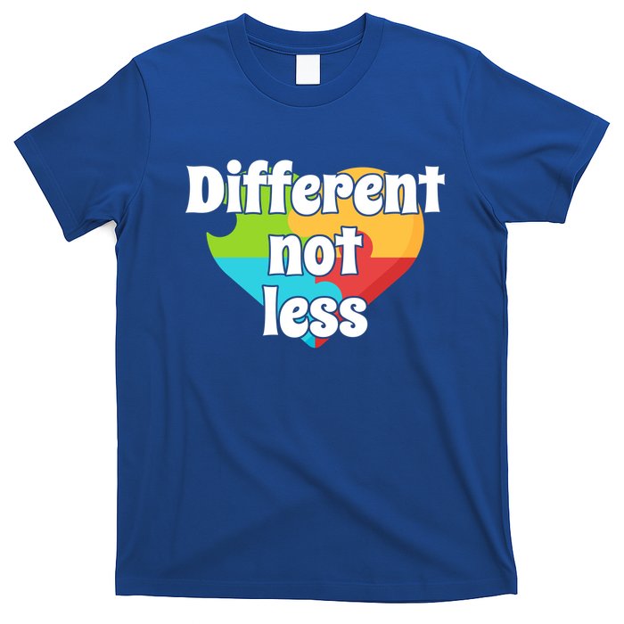 Different Not Less Autism Awareness T-Shirt