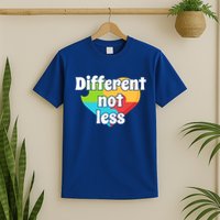 Different Not Less Autism Awareness T-Shirt